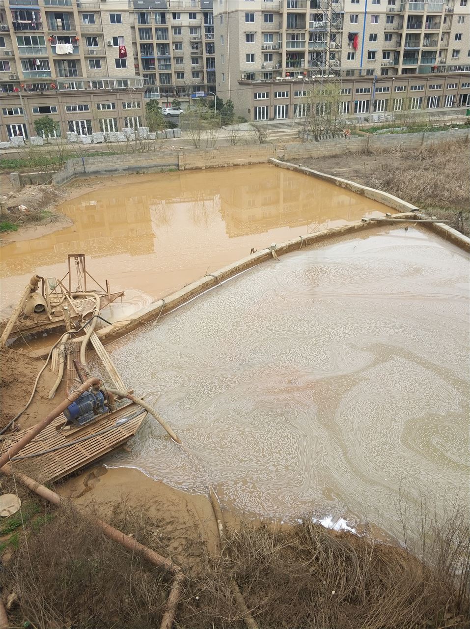 枞阳沉淀池淤泥清理-厂区废水池淤泥清淤
